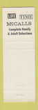 Matchbook Cover - Magazine City books Seattle? Life Time McCalls