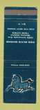 Matchbook Cover - Blue Horse Restaurant Minneapolis St Paul MN WEAR
