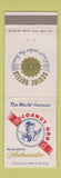 Matchbook Cover - Cocanut Grove Ambassador Hotel Los Angeles CA Schine