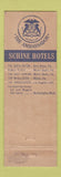 Matchbook Cover - Cocanut Grove Ambassador Hotel Los Angeles CA Schine