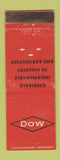 Matchbook Cover - Dow Chemical Midland MI WEAR