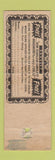 Matchbook Cover - New Home Sewing Machines Rochester MN WORN