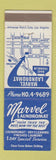 Matchbook Cover - Marvel Laundry Hollywood CA