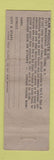 Matchbook Cover - Four Leaf Clover for a Gift Alan Products NYC WORN