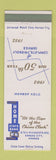Matchbook Cover - Home State Bank Kansas City KS 1952