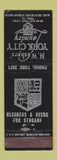 Matchbook Cover - H Wasbers' York City Laundry PA