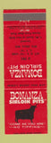 Matchbook Cover - Bonanza Sirloin Pits Wisconsin Dells WI