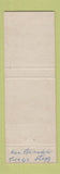 Matchbook Cover - Capp BBQ Pico Rivera CA WEAR