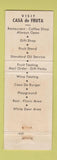 Matchbook Cover - Casa De Fruta Hollister CA fruit WEAR