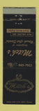 Matchbook Cover - Mitch's Restaurant Miami Beach FL