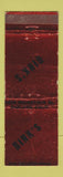 Matchbook Cover - Bink's Oakland CA restaurant WEAR