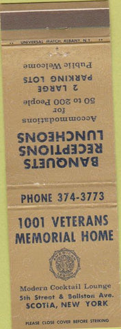 Matchbook Cover - Matchbook Cover American Legion Scotia NY