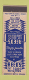 Matchbook Cover - Reed's Cut Rate Drugs Milwaukee Racine Janesville WI