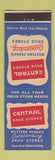 Matchbook Cover - Central Drug Stores PA Pittsburgh Airport