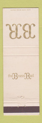 Matchbook Cover - Brass Rail New York City