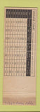 Matchbook Cover - Commodore Liquors New York City WEAR