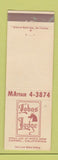 Matchbook Cover - Lobos Lodge Carmel CA
