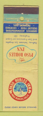 Matchbook Cover - Paso Robles Inn CA WEAR