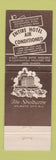 Matchbook Cover - Shelburne Hotel Atlantic City NJ  WEAR