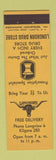 Matchbook Cover - Longhorn Drug Store Dallas? MERCHANTS TX