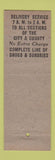 Matchbook Cover - Hesselberg's Drug Stores St Louis MO
