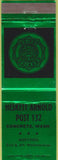 Matchbook Cover - Matchbook Cover American Legion Concrete WA green