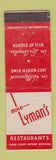 Matchbook Cover - Mike Lyman's Restaurant Hollywood Los Angeles CA