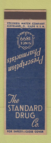 Matchbook Cover - Standard Drug Company
