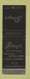 Matchbook Cover - Perrone's Restaurant Campbell CA