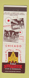 Matchbook Cover - Eitel Old Heidelberg Chicago IL