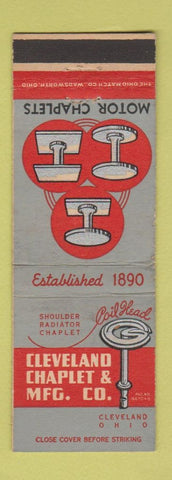 Matchbook Cover - Cleveland Chaplet Cleveland OH