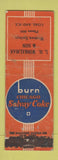 Matchbook Cover - Solvay Coke Coal Chicago LH Winkelman  POOR