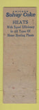 Matchbook Cover - Solvay Coke Coal Chicago LH Winkelman  POOR