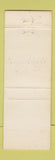 Matchbook Cover - Continental Importers Torrace CA WEAR