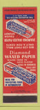 Matchbook Cover - Diamond Waxed Paper New York City