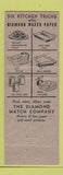 Matchbook Cover - Diamond Waxed Paper New York City