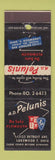 Matchbook Cover - AD Pelunis Plymouth DeSoto Lakewood OH