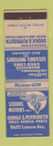 Matchbook Cover - Steudel Motors Dodge Plymouth Cleveland OH