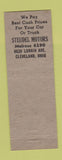 Matchbook Cover - Steudel Motors Dodge Plymouth Cleveland OH