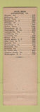 Matchbook Cover - Maude's Restaurant Appomattox VA WEAR