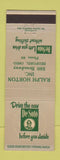 Matchbook Cover - DeSoto Ralph Horton Bedford OH low phone #