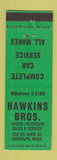 Matchbook Cover - Hawkins Bros Dodge Plymouth Randolph MA