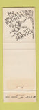 Matchbook Cover - Tracy's Tires oil car stereos Bridgeport CT