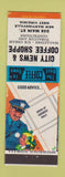 Matchbook Cover - City News Coffee Shoppe New Martinsville WV