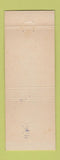 Matchbook Cover - Stonewall Jackson Hotel Staunton VA WEAR