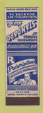 Matchbook Cover - Standard Drug Roanoke VA