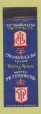 Matchbook Cover - Hotel Petersburg VA WEAR