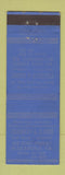 Matchbook Cover - Chauncey and Clarke Insurance Alexandria VA