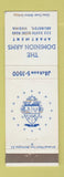 Matchbook Cover - Dominion Arms Apartment Arlington VA WEAR