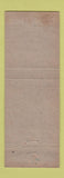 Matchbook Cover - Casablanca Spaghetti House Newport News VA